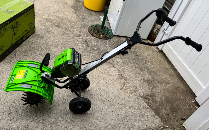 Greenworks Tiller 1