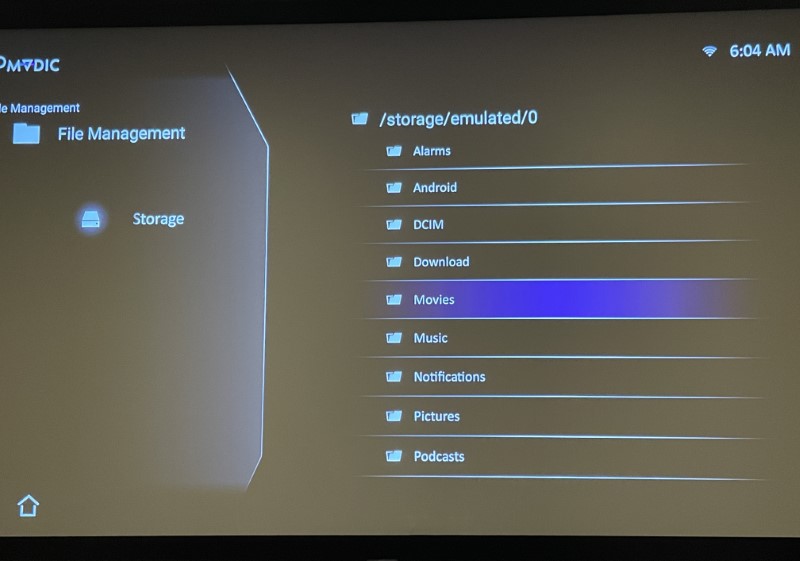 NomVdic P1000 projector 41