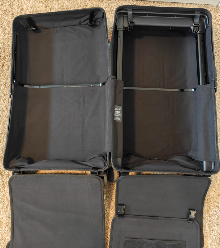 VELO 3 in 1 hardside luggage 11