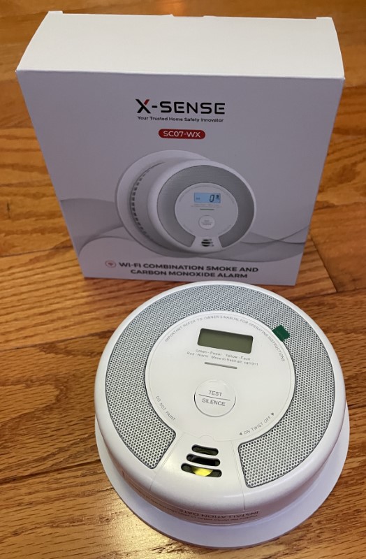 X Sense SC07 WX Smoke and CO detector 32