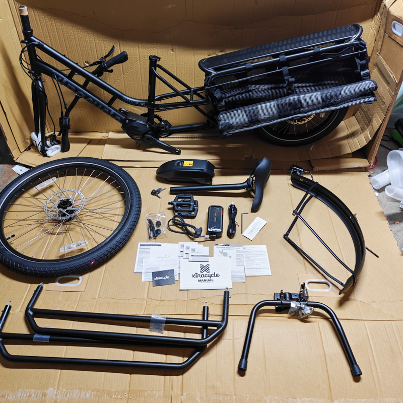 xtracycle swoop cargo bike 47