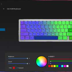 Yunzii AL66 16 Light Effect
