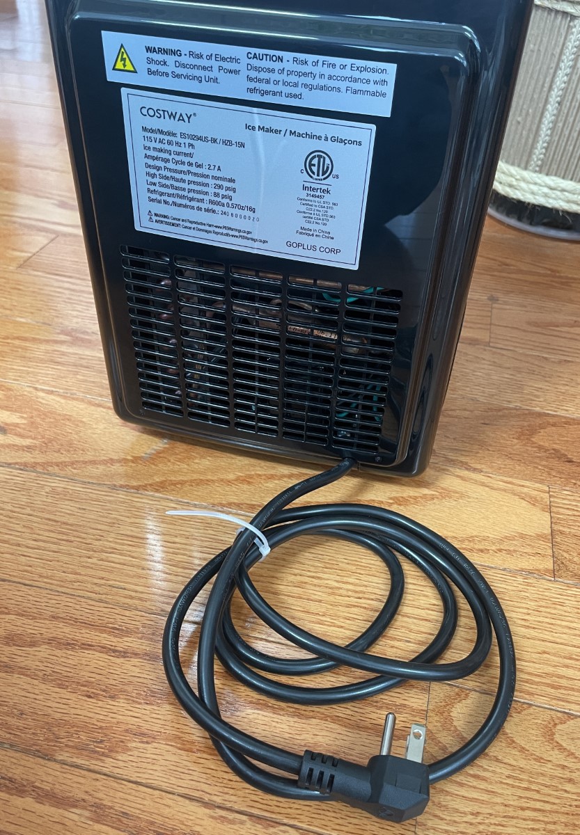 Costway Portable Nugget Ice Maker 14